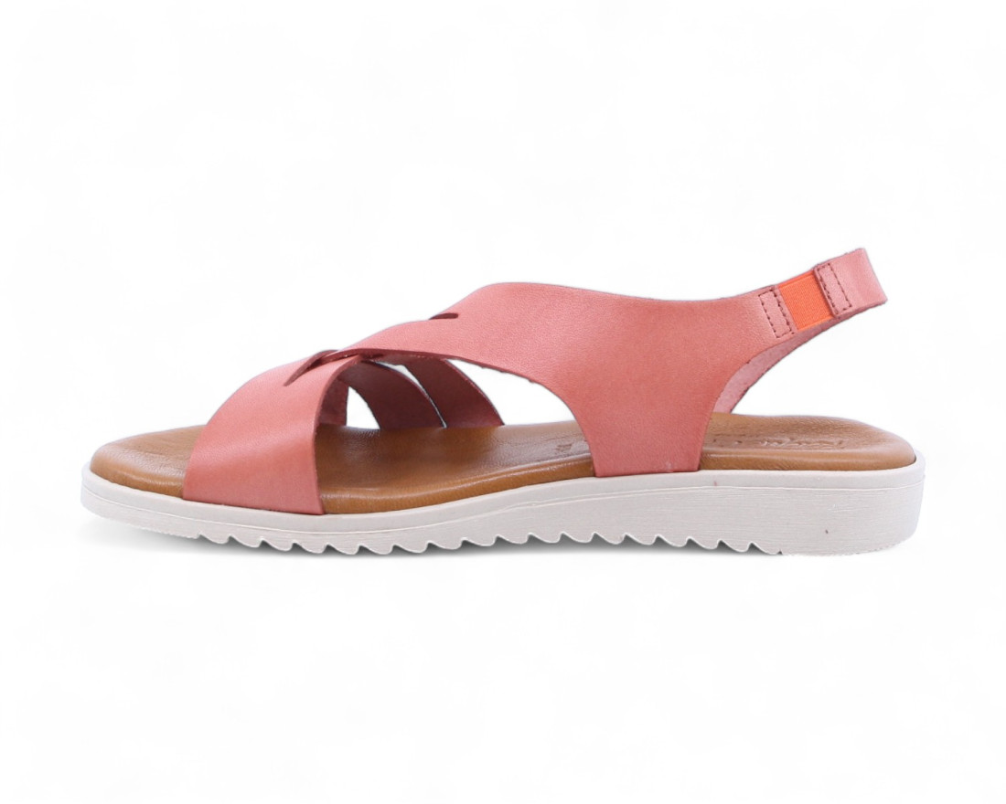 Raquel Perez Sandalia Plana Azuaga 05 Coral Mujer
