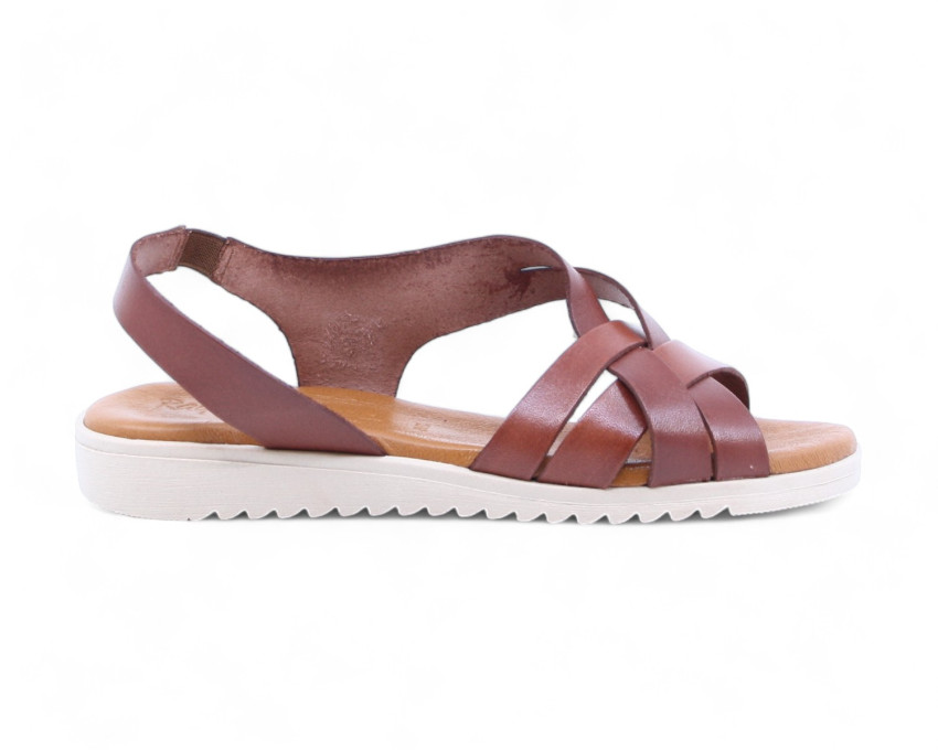 raquel perez Sandalia Plana Azuaga 05 Cuero Mujer