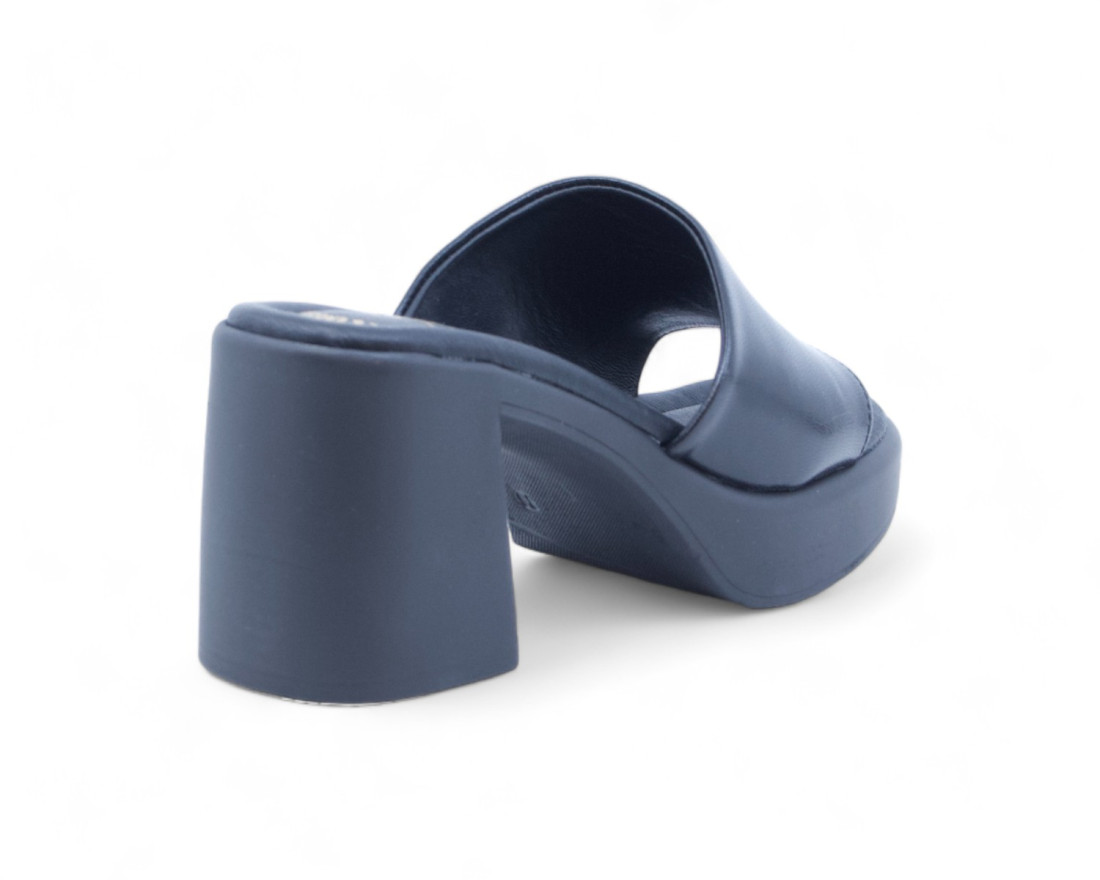 Raquel Perez Sandalia Tacón Pitagoras Negro Mujer