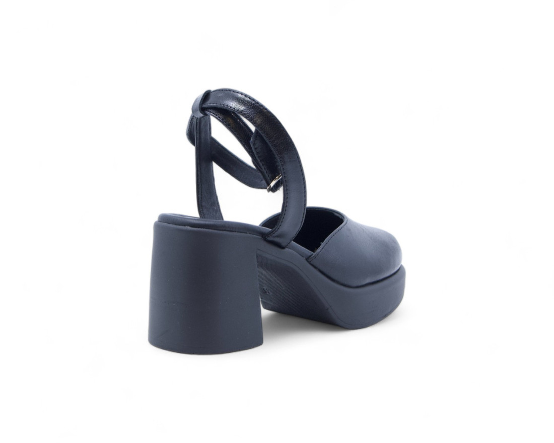 Raquel Perez Zapato Tacón Pirineos 04 Negro Mujer