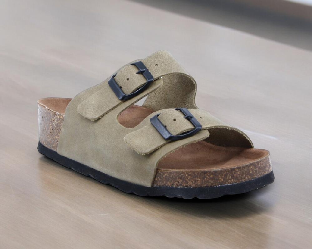 Raquel Perez Sandalia Giraffe 24 Birmania Kaki Mujer