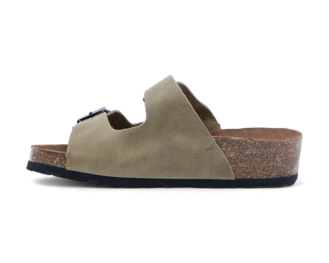 Raquel Perez Sandalia Giraffe 24 Birmania Kaki Mujer