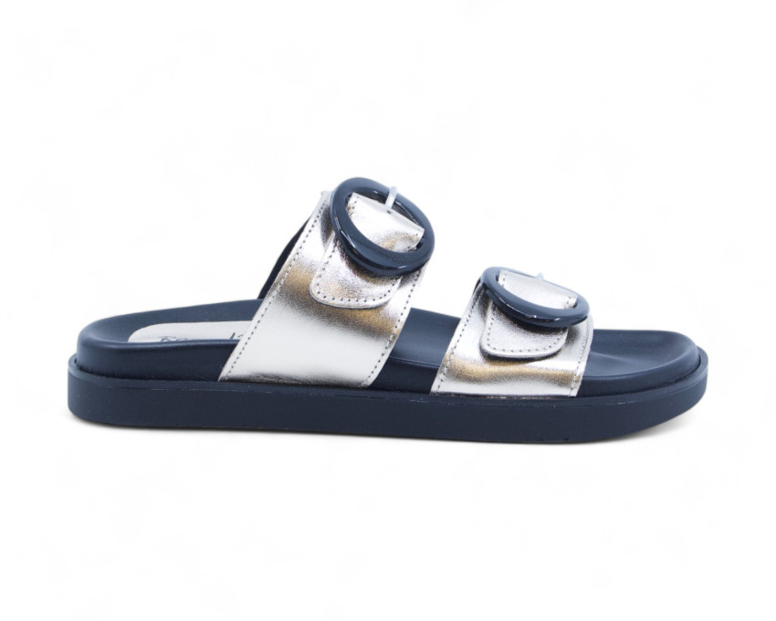 raquel perez Sandalia Plana Azucena 04 Champán Mujer