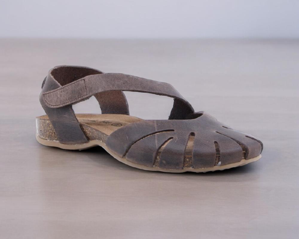 Raquel Perez Sandalia Plana Libélula 24 Marrón Mujer