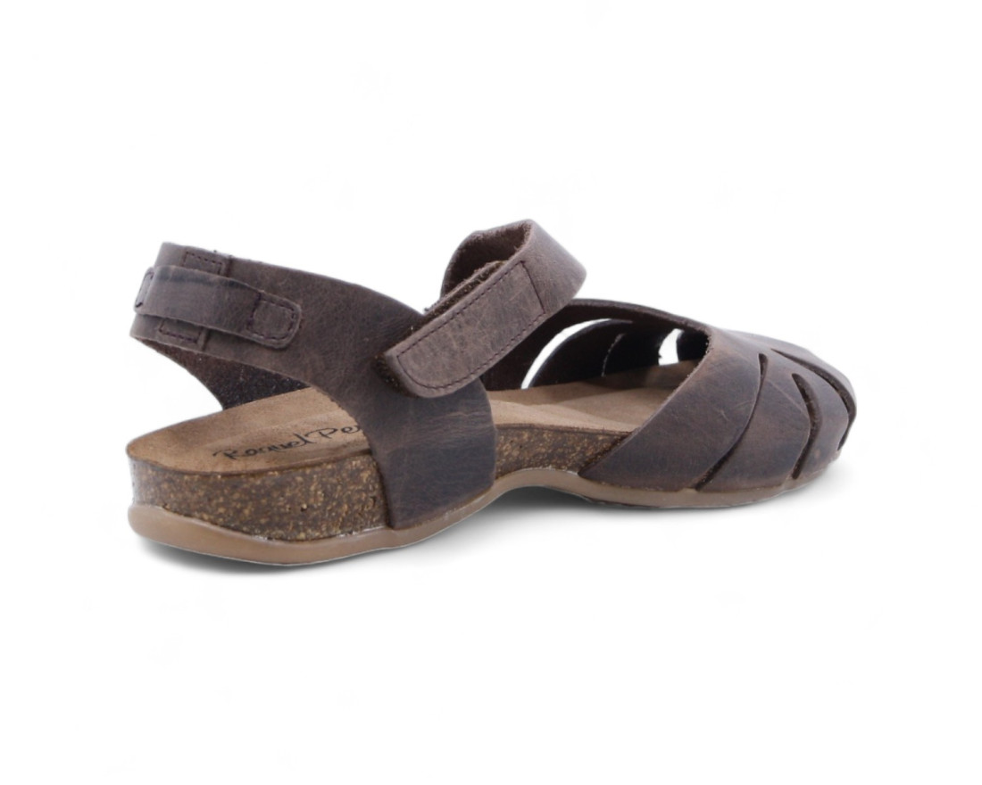 Raquel Perez Sandalia Plana Libélula 24 Marrón Mujer