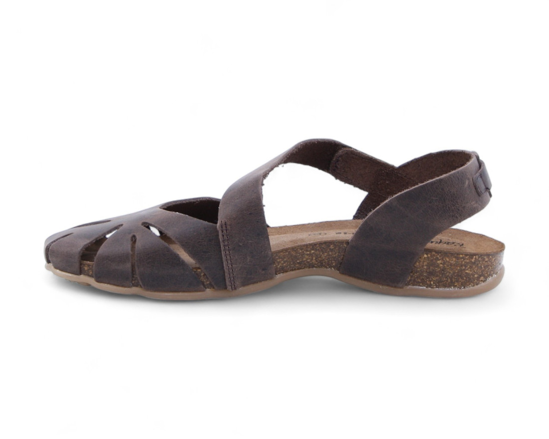 Raquel Perez Sandalia Plana Libélula 24 Marrón Mujer