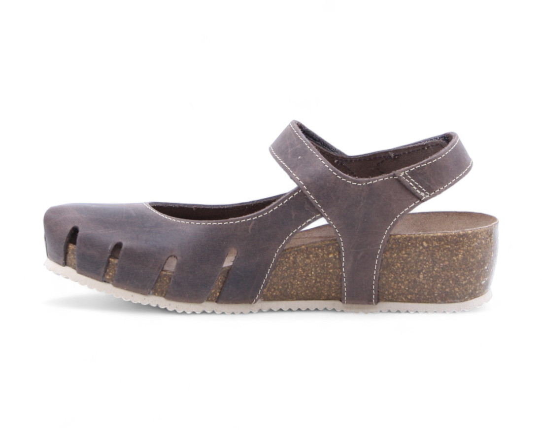 Raquel Perez Sandalia Sparrow 24 Marrón Oscuro Mujer