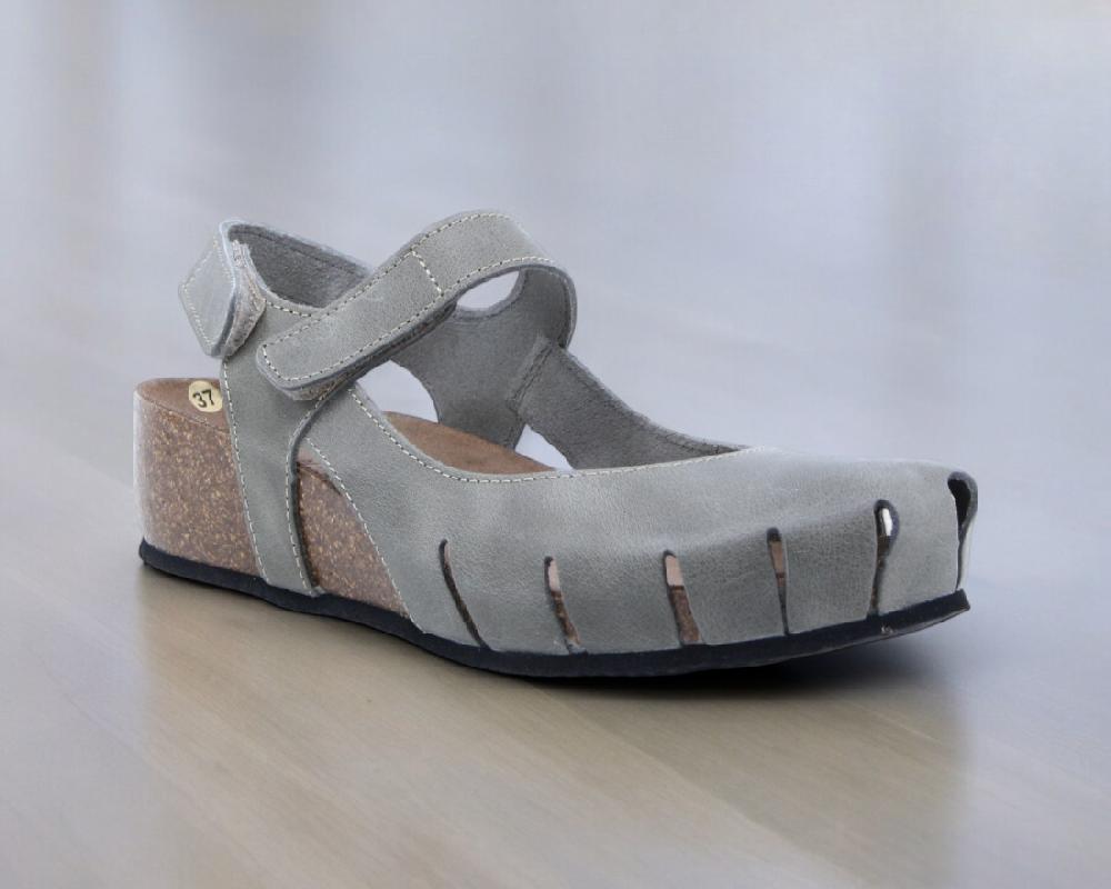 Raquel Perez Sandalia Sparrow 24 Sprinter Jeans Gris Mujer