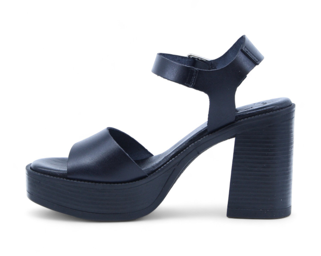 Raquel Perez Sandalia Tacón Valencia 08 Negro Mujer