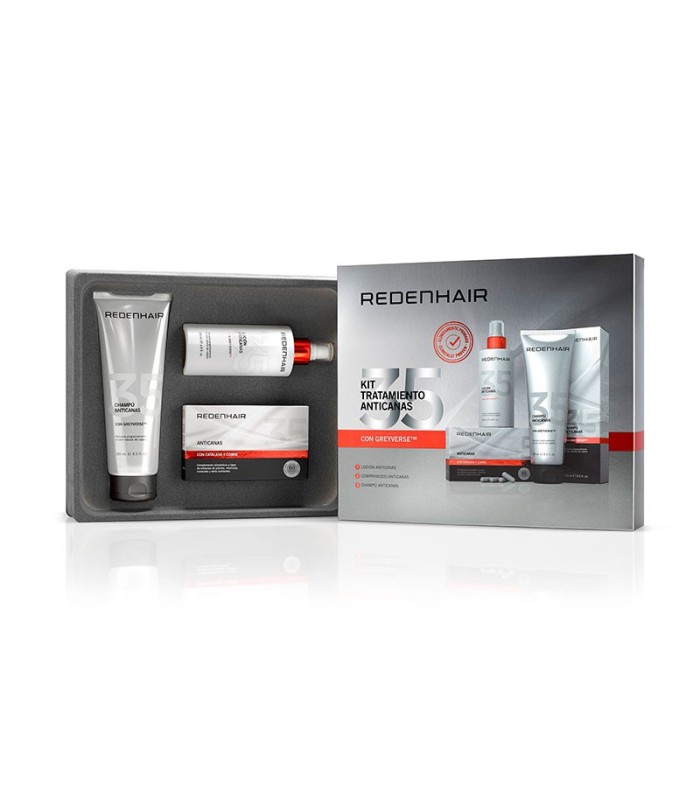 redenhair KIT TRATAMIENTO ANTICANAS - 500gr