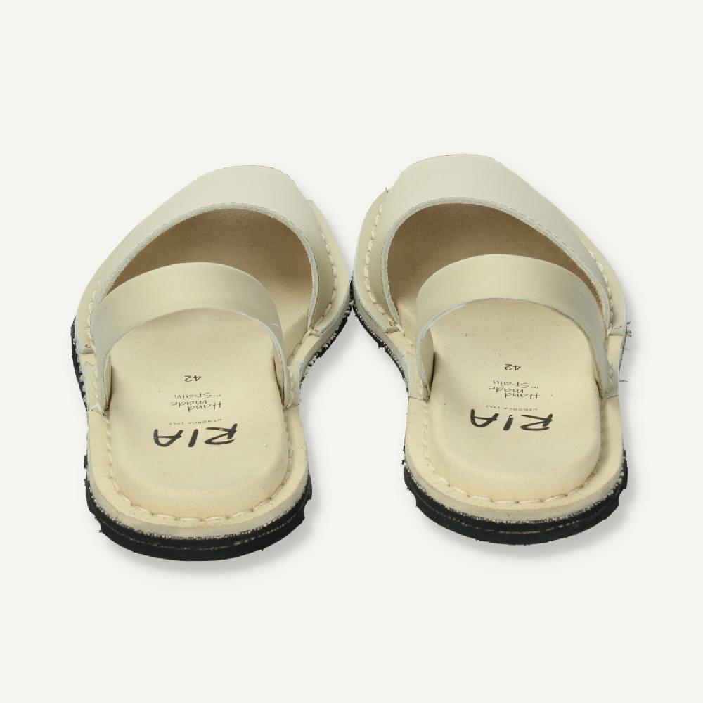 Ria Menorca Menorquina Acolchada Suela Neumático Natural