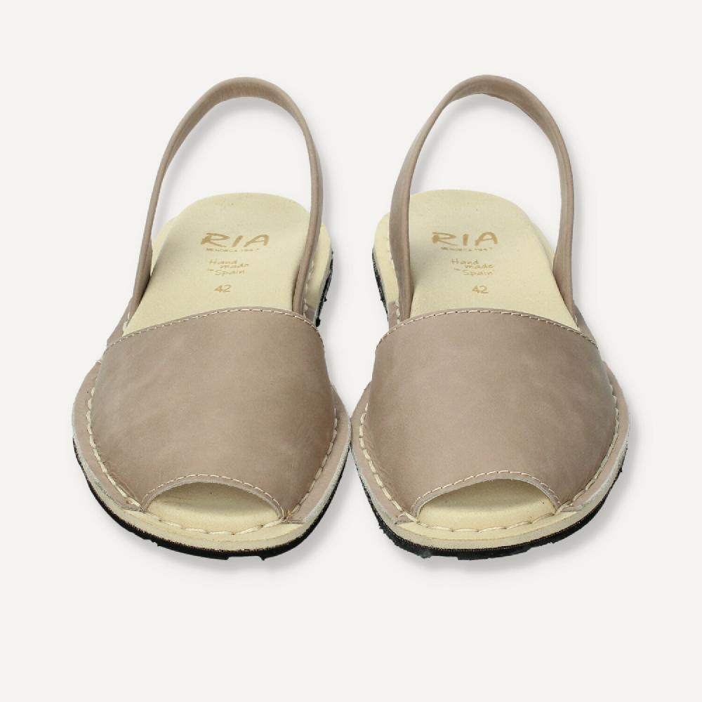 Ria Menorca Menorquina Acolchada Suela Neumático Vison