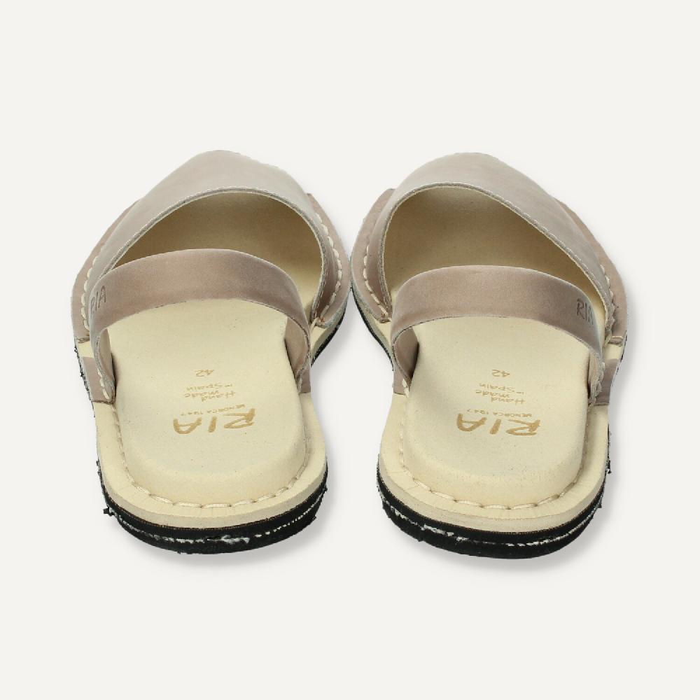 Ria Menorca Menorquina Acolchada Suela Neumático Vison