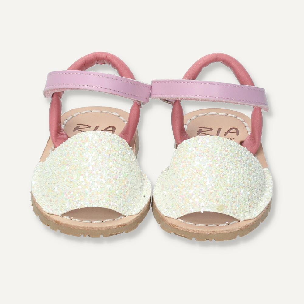 Ria Menorca Menorquina Atada Cerdeña Glitter Blanco