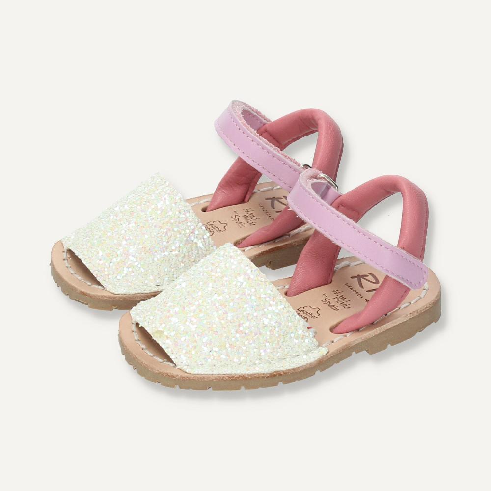 Ria Menorca Menorquina Atada Cerdeña Glitter Blanco