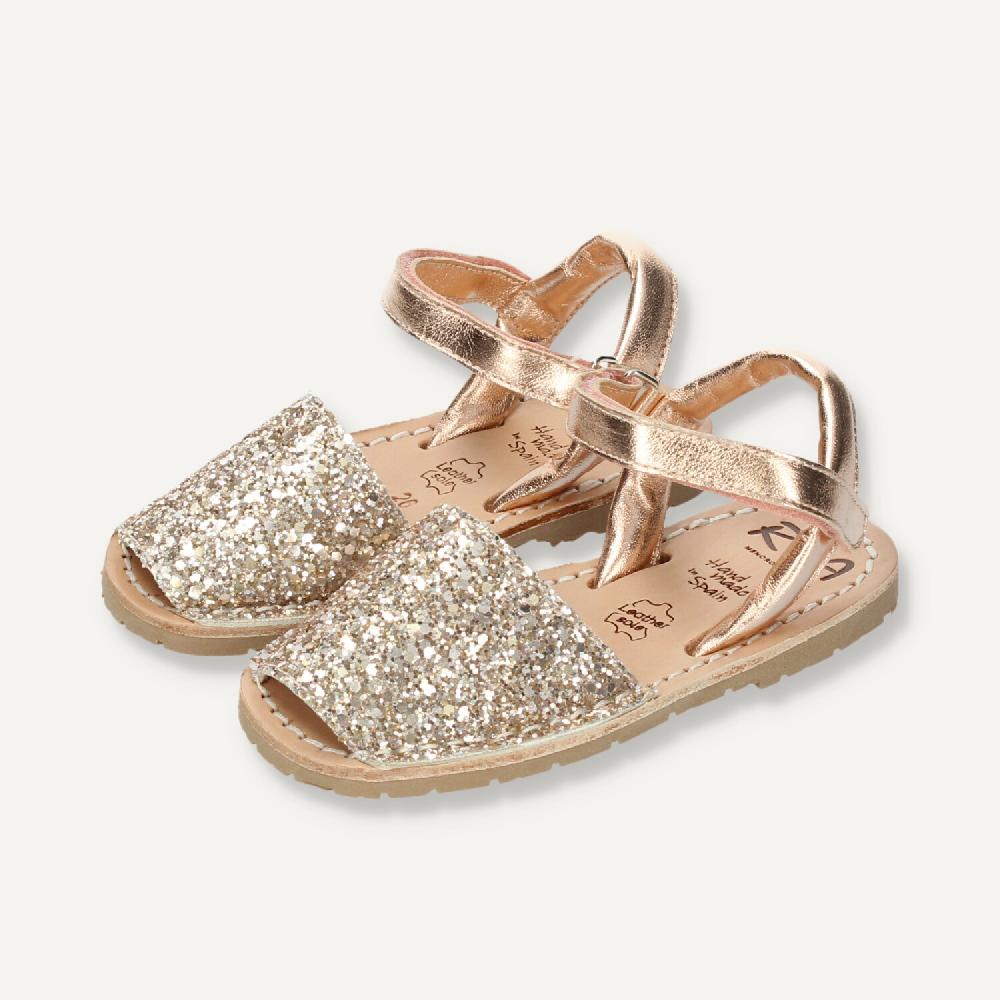 Ria Menorca Menorquina Atada Marbella Glitter Peach