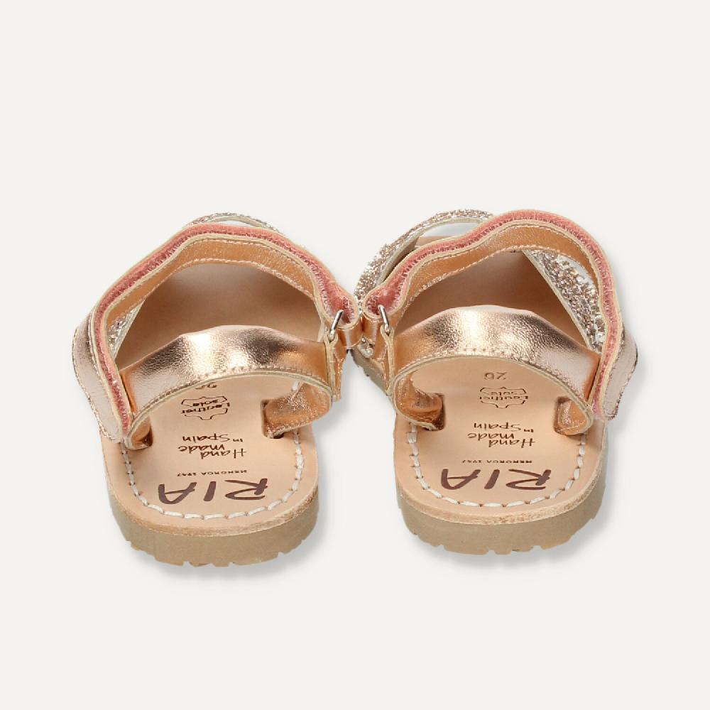 Ria Menorca Menorquina Atada Marbella Glitter Peach