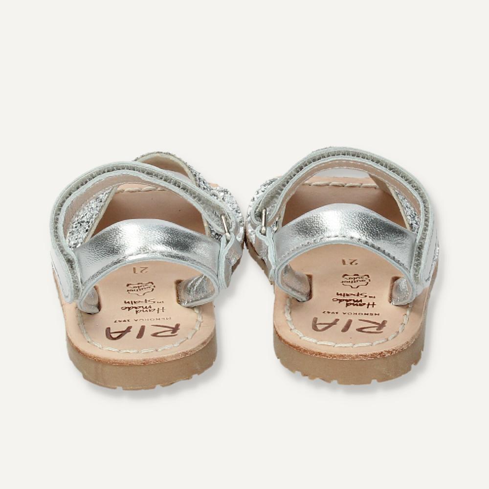 Ria Menorca Menorquina Atada Marbella Glitter Plata