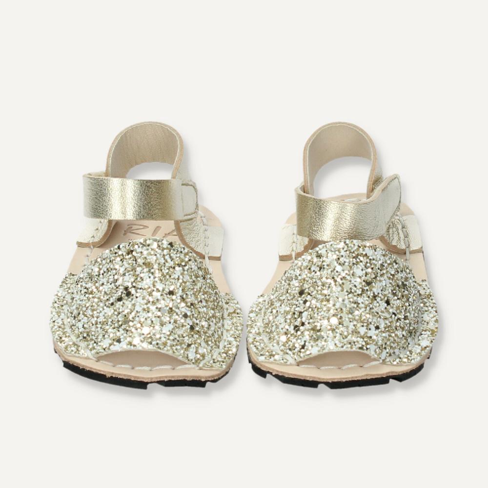 Ria Menorca Menorquina Minimalista Respetuosa Glitter Oro