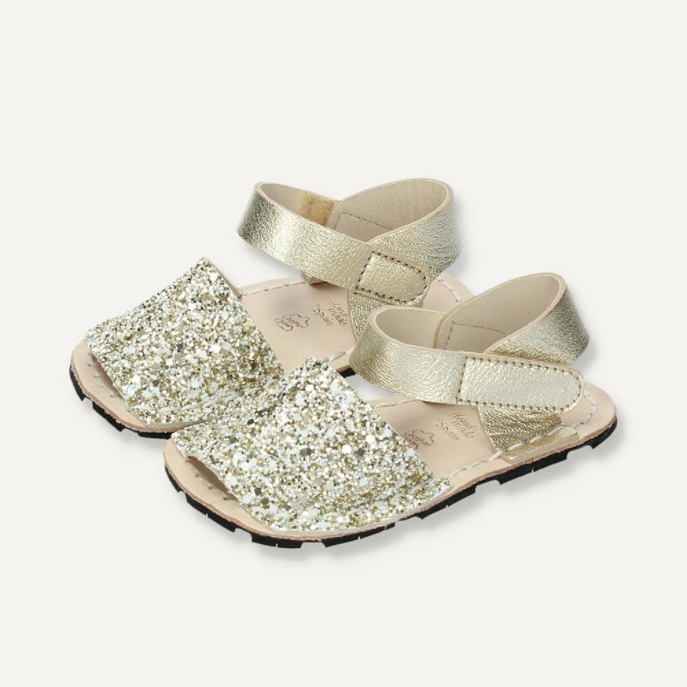 Ria Menorca Menorquina Minimalista Respetuosa Glitter Oro