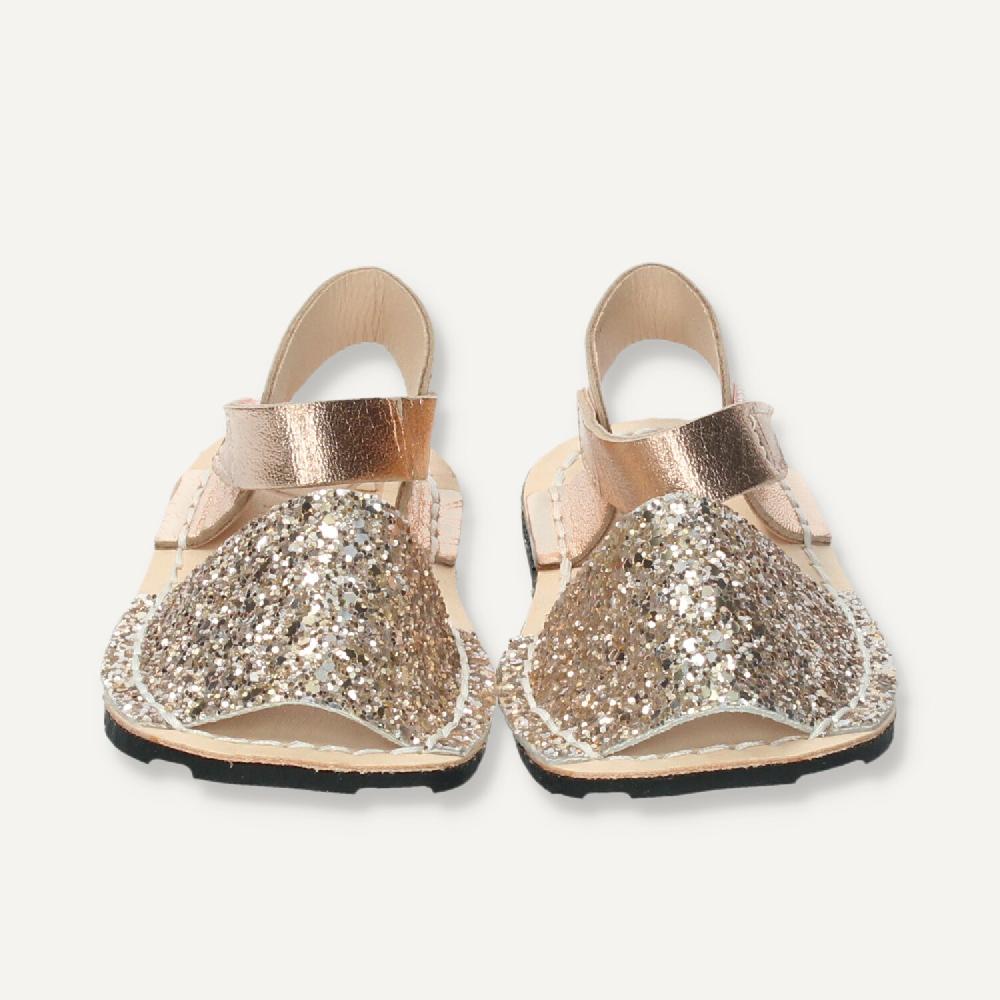 Ria Menorca Menorquina Minimalista Respetuosa Glitter Peach