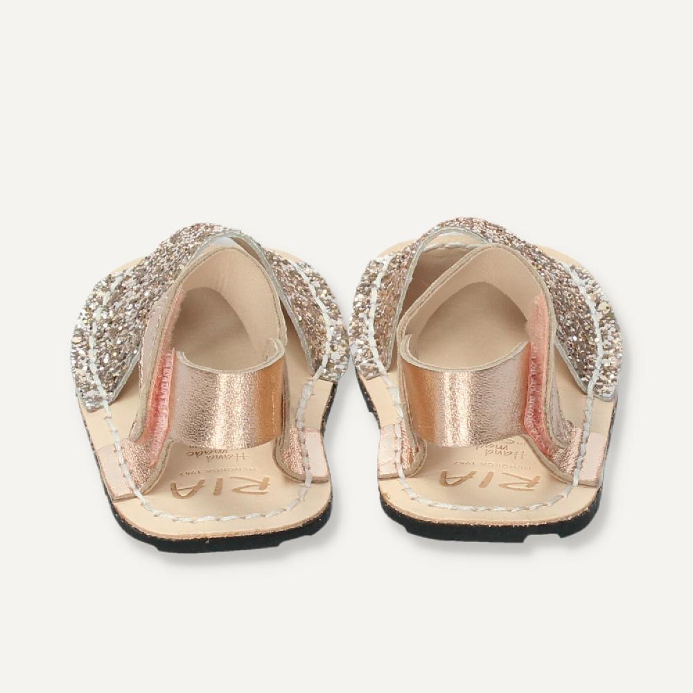 Ria Menorca Menorquina Minimalista Respetuosa Glitter Peach