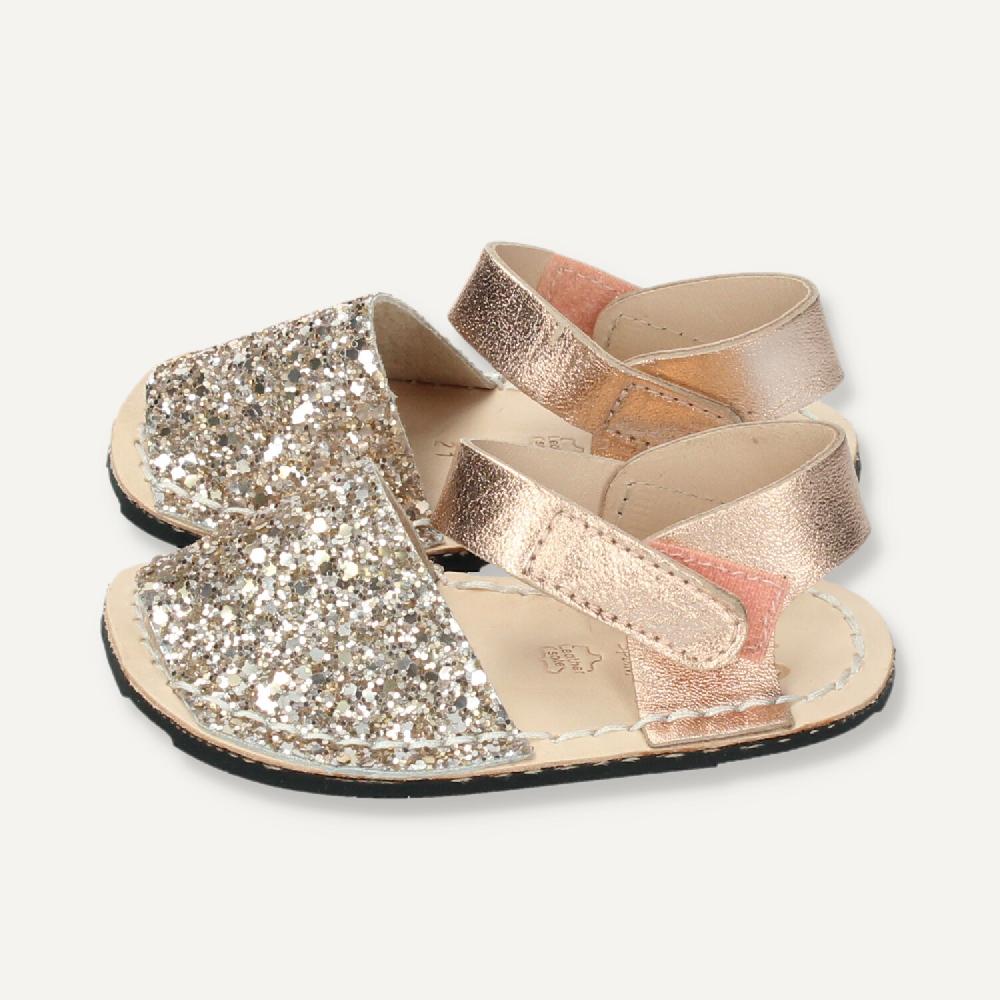 Ria Menorca Menorquina Minimalista Respetuosa Glitter Peach