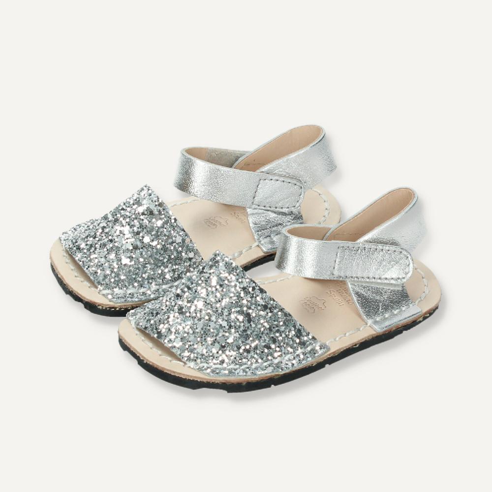 Ria Menorca Menorquina Minimalista Respetuosa Glitter Plata