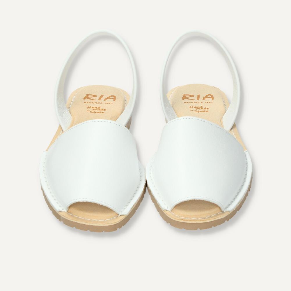 Ria Menorca Menorquina Mujer Acolchada Mallorca Blanco