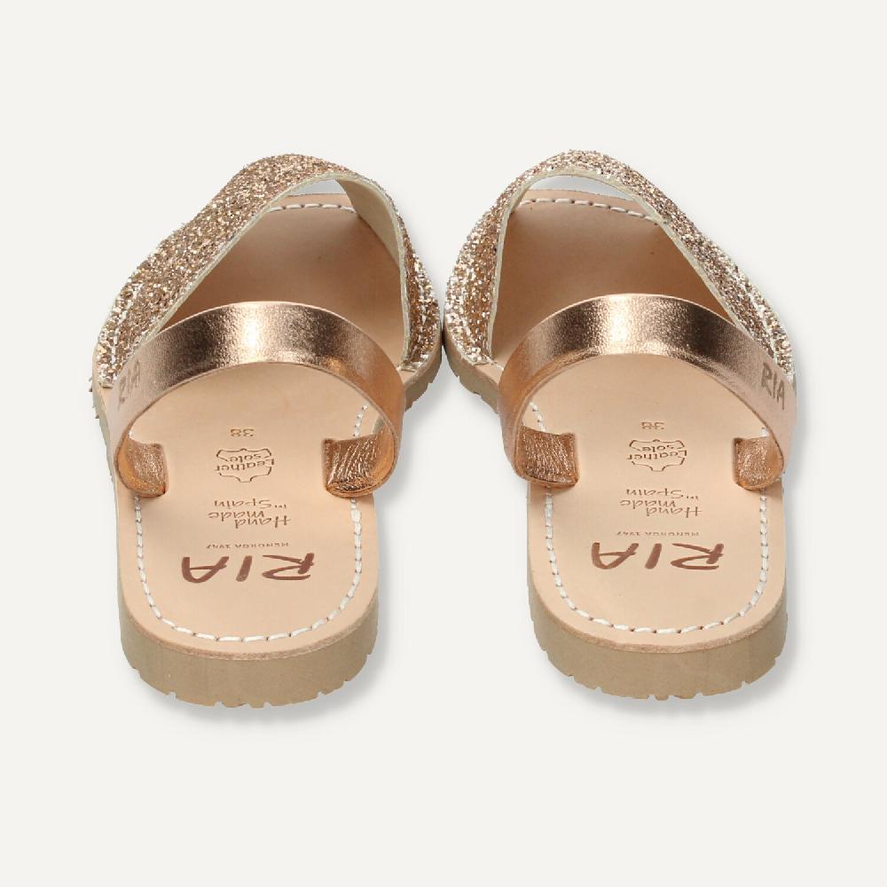 Ria Menorca Menorquina Mujer Marbella Glitter Peach