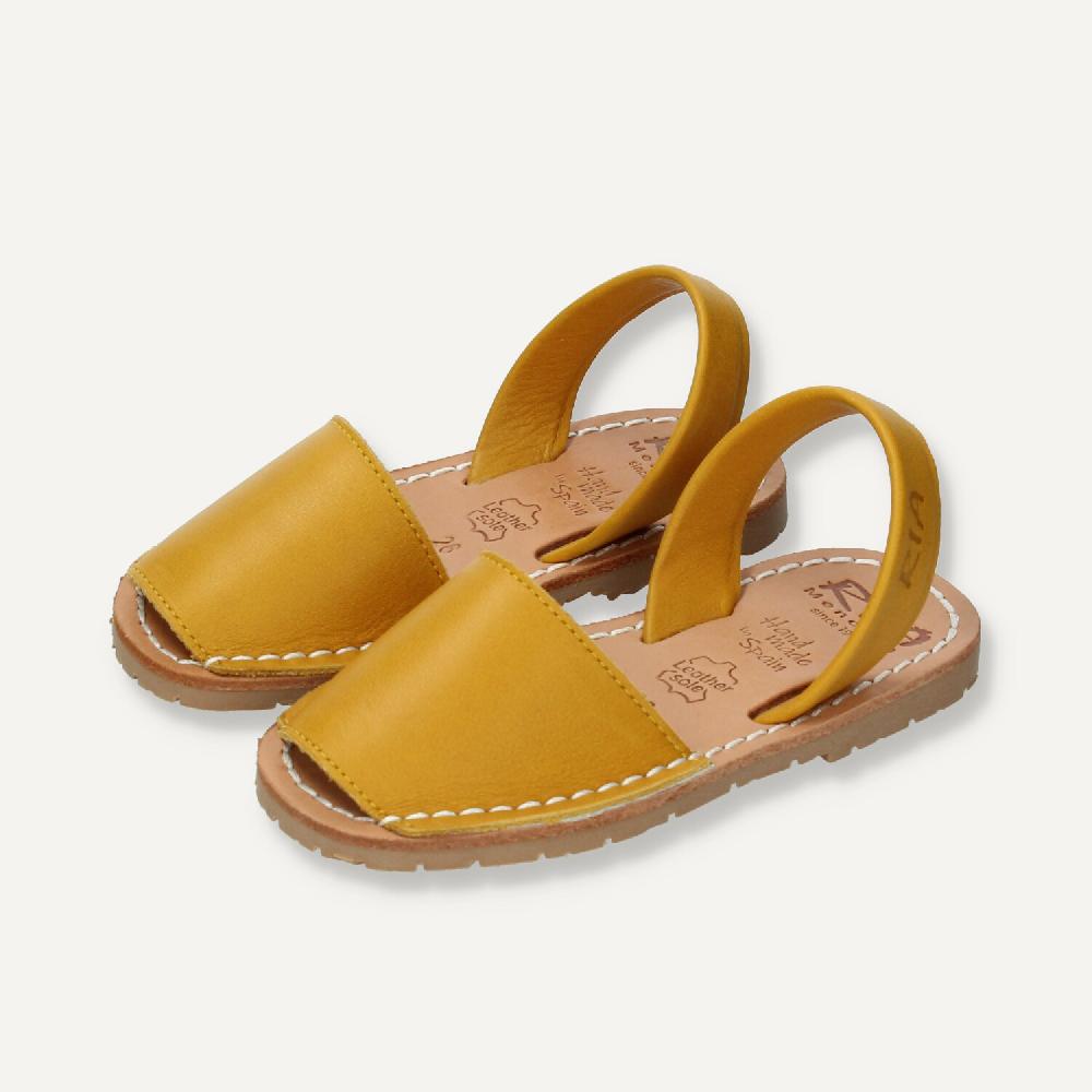 Ria Menorca Menorquina Niño Menorca Amarillo Mostaza
