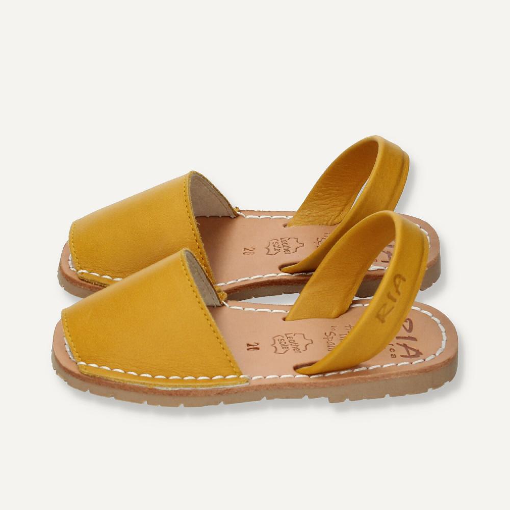 Ria Menorca Menorquina niño Menorca Amarillo Mostaza