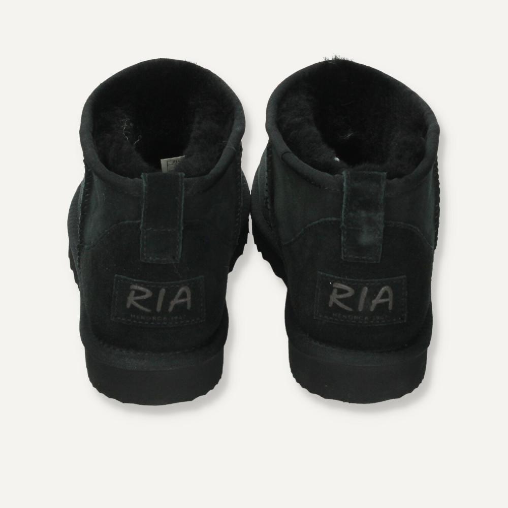 Ria Menorca Botín Nieve Nueva Zelanda Negro