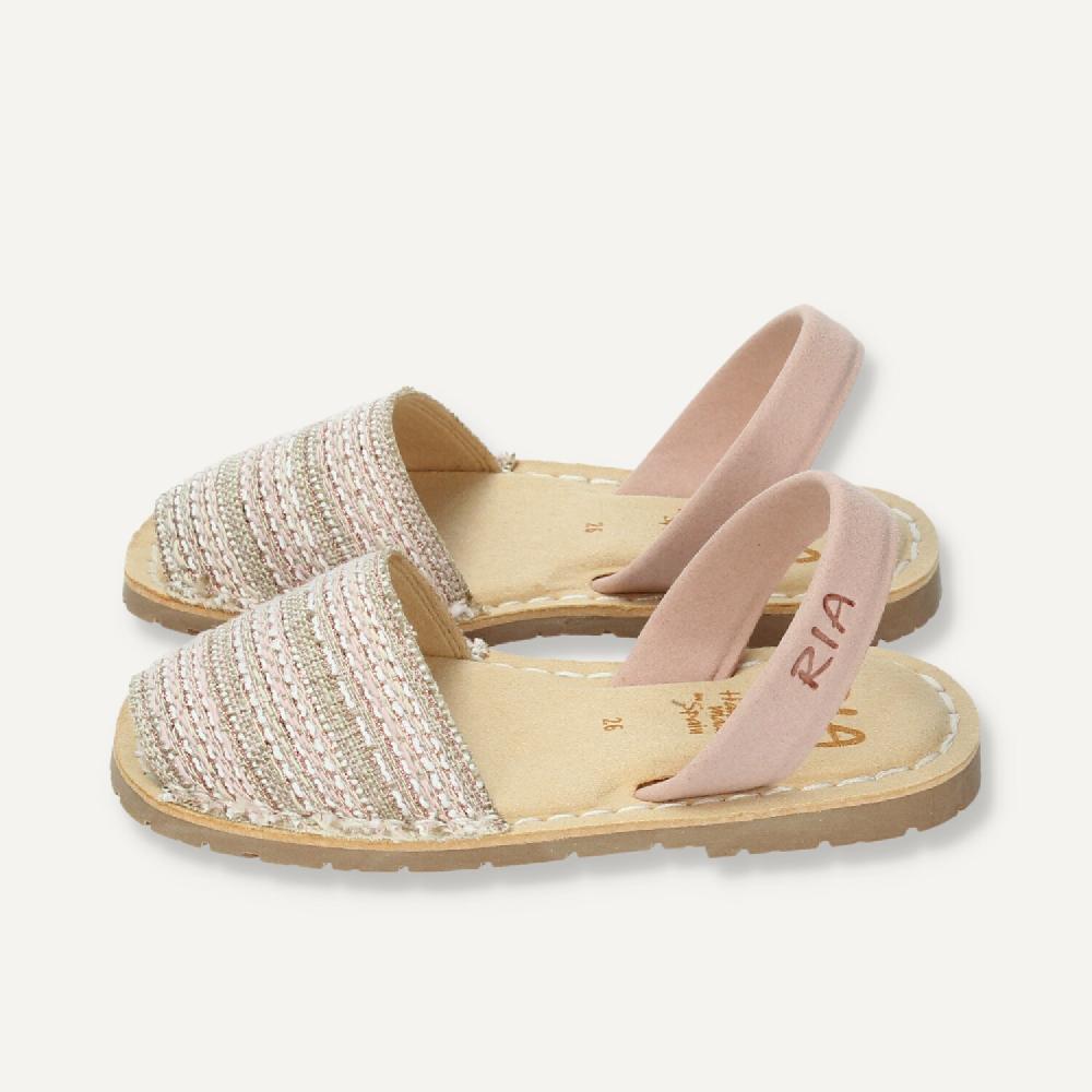 Ria Menorca Menorquina acolchada Madaba Vegan Rosa