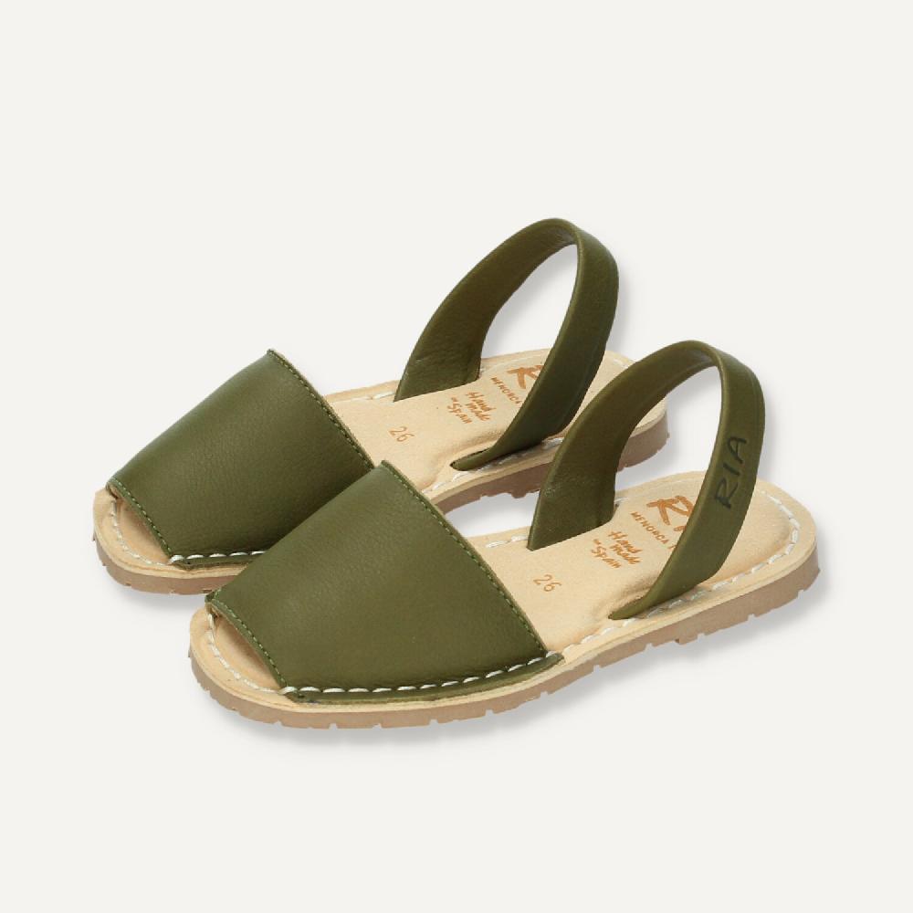 Ria Menorca Menorquina Acolchada Mallorca Kaki