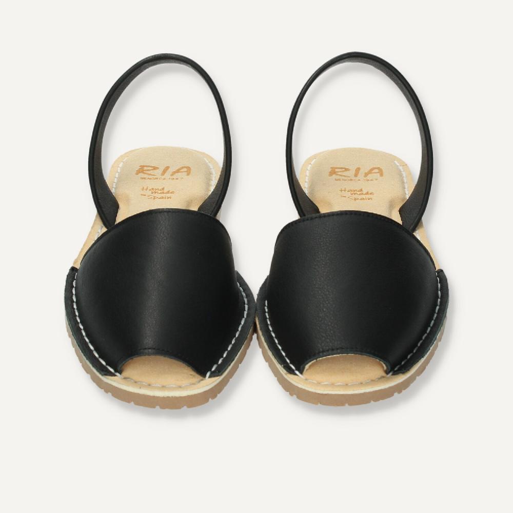 Ria Menorca Menorquina Acolchada Mallorca Negro