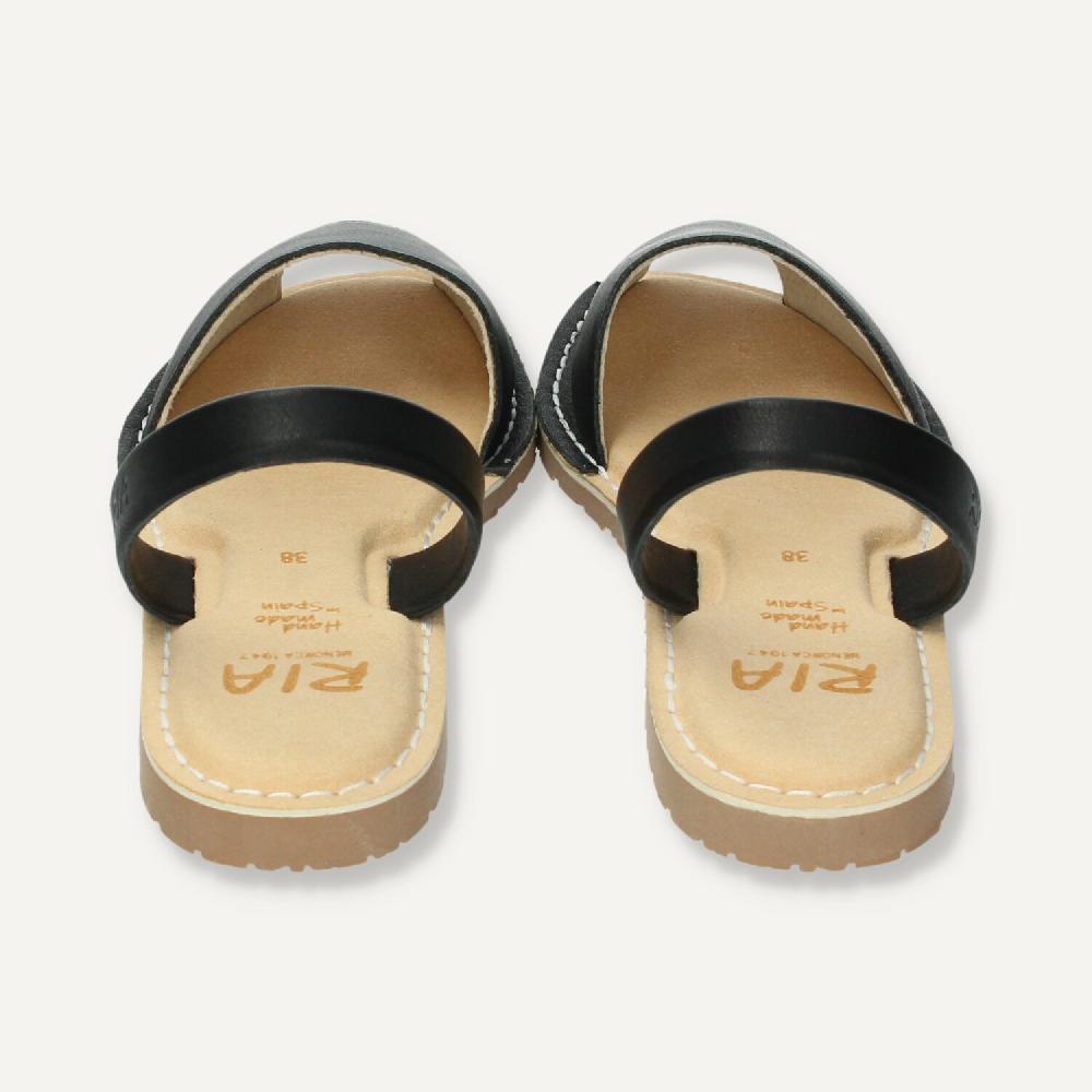 Ria Menorca Menorquina Acolchada Mallorca Negro