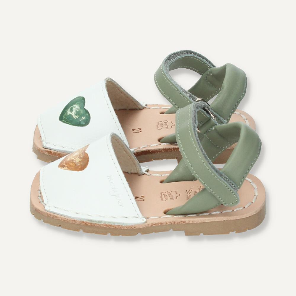 Ria Menorca Menorquina atada Pintado Corazones