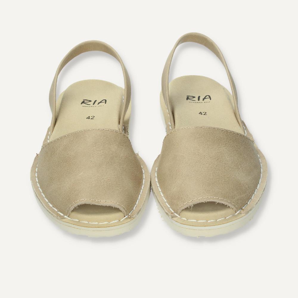 Ria Menorca Menorquina Hombre Acolchada Beige