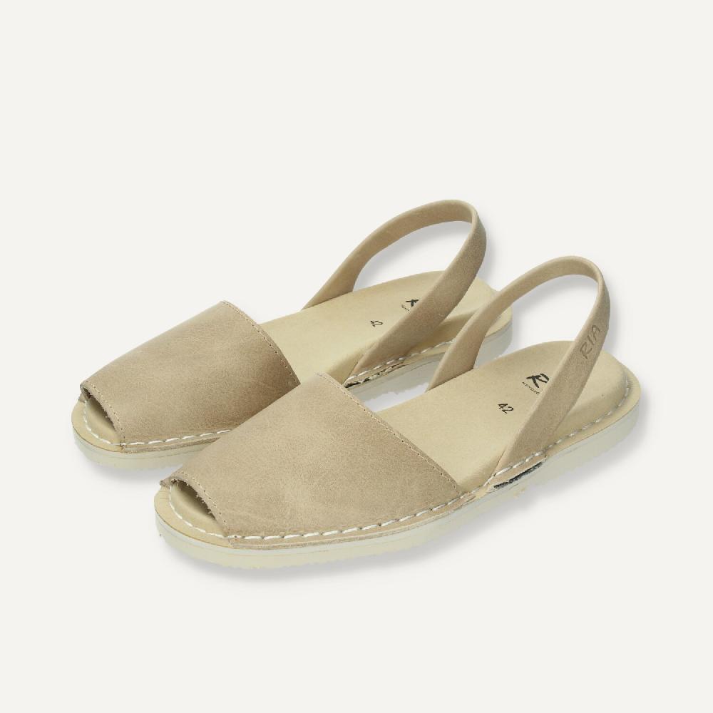 Ria Menorca Menorquina Hombre Acolchada Beige