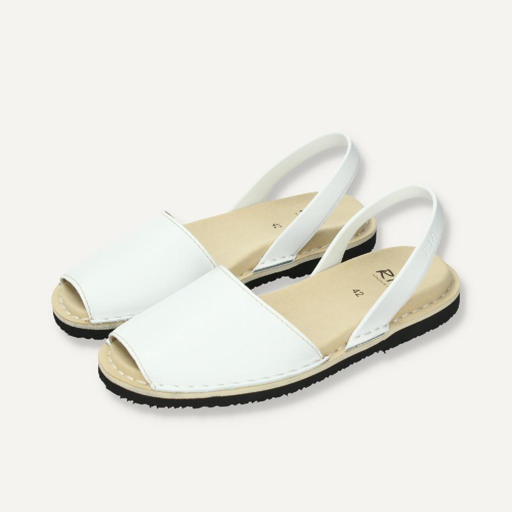 Ria Menorca Menorquina Hombre Acolchada Blanco