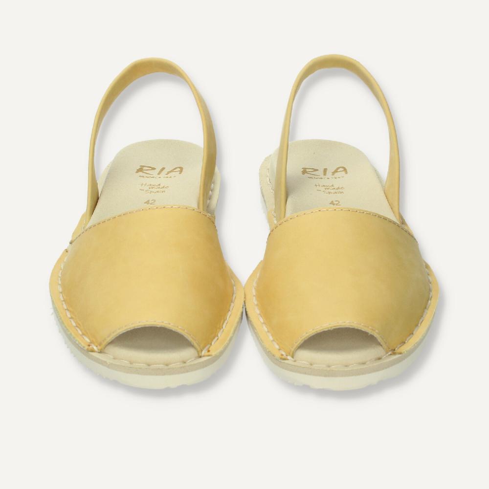 Ria Menorca Menorquina Hombre Acolchada Mostaza