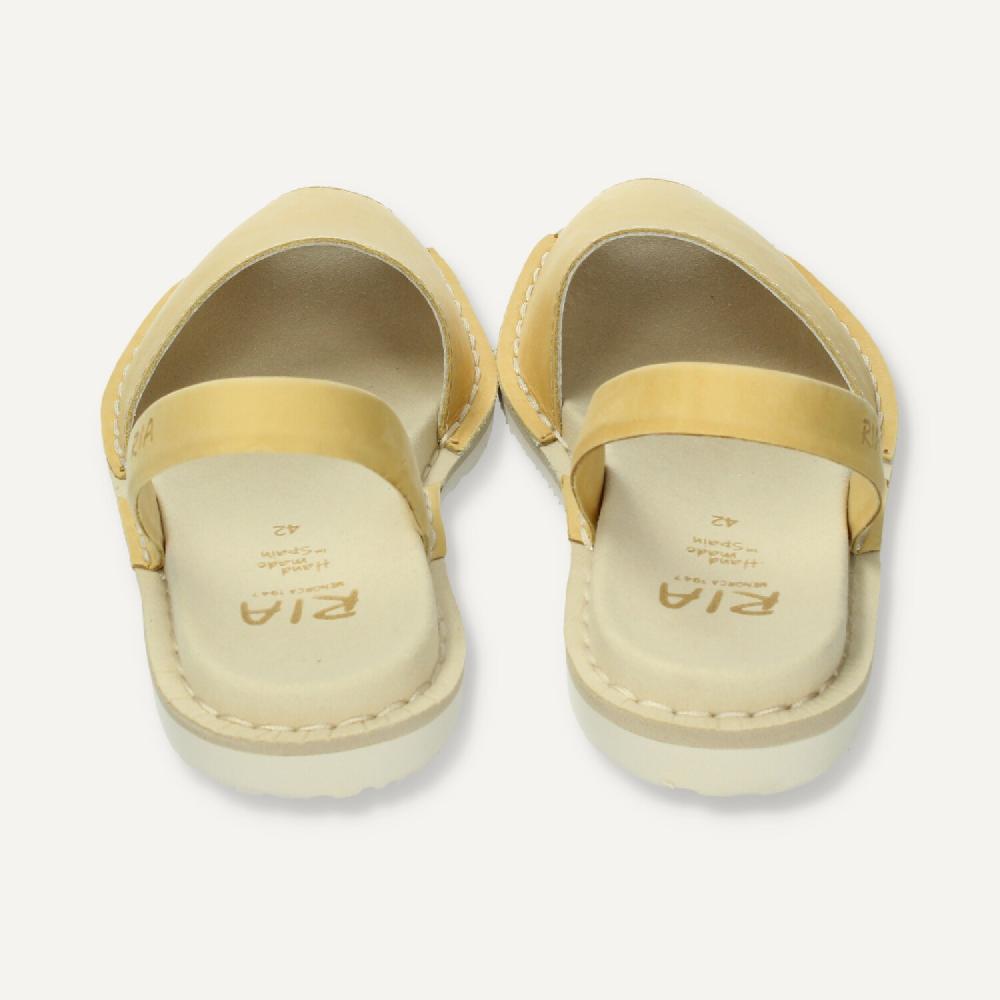 Ria Menorca Menorquina Hombre Acolchada Mostaza