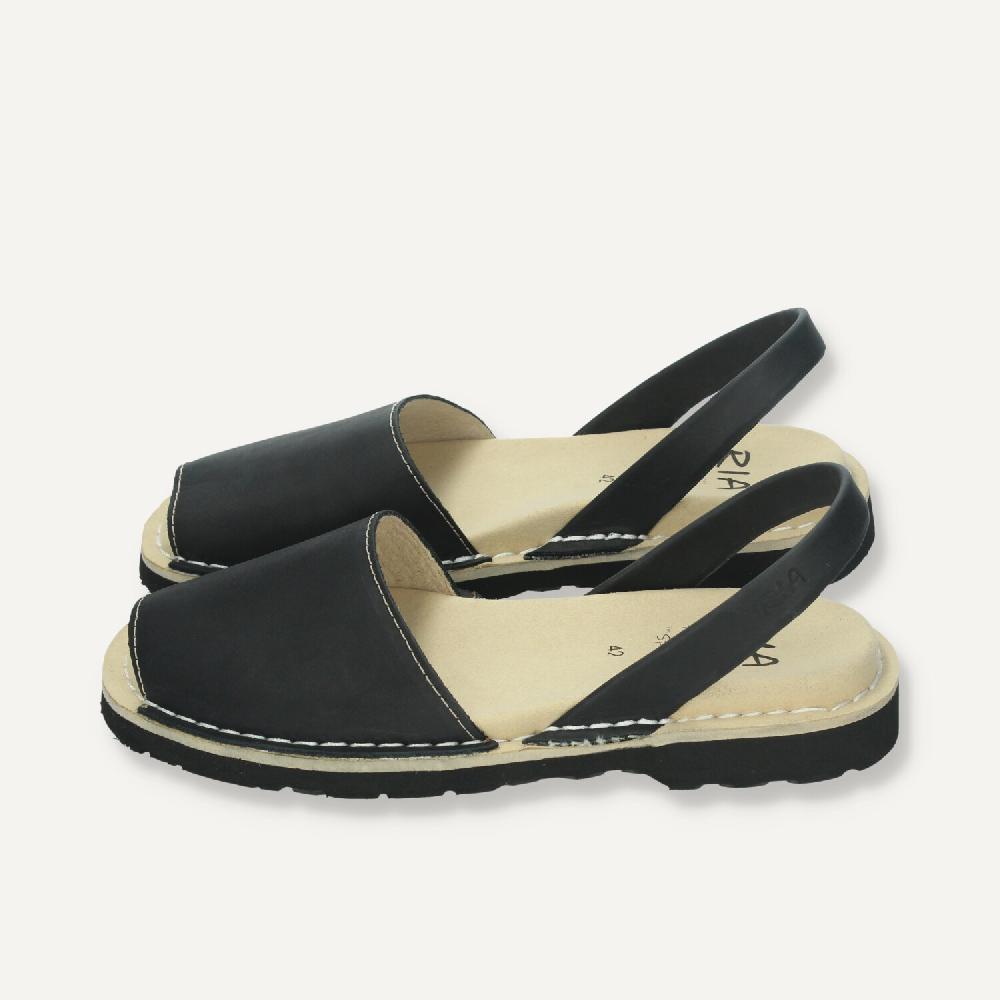 Ria Menorca Menorquina hombre Acolchada Negro