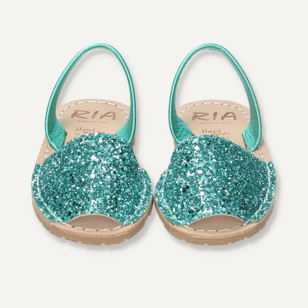 Ria Menorca Menorquina Niña Marbella Glitter Jade