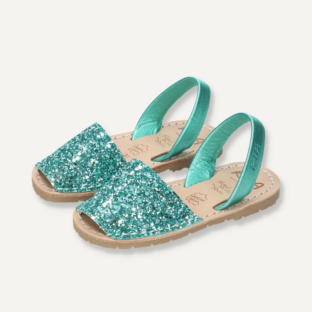 Ria Menorca Menorquina Niña Marbella Glitter Jade