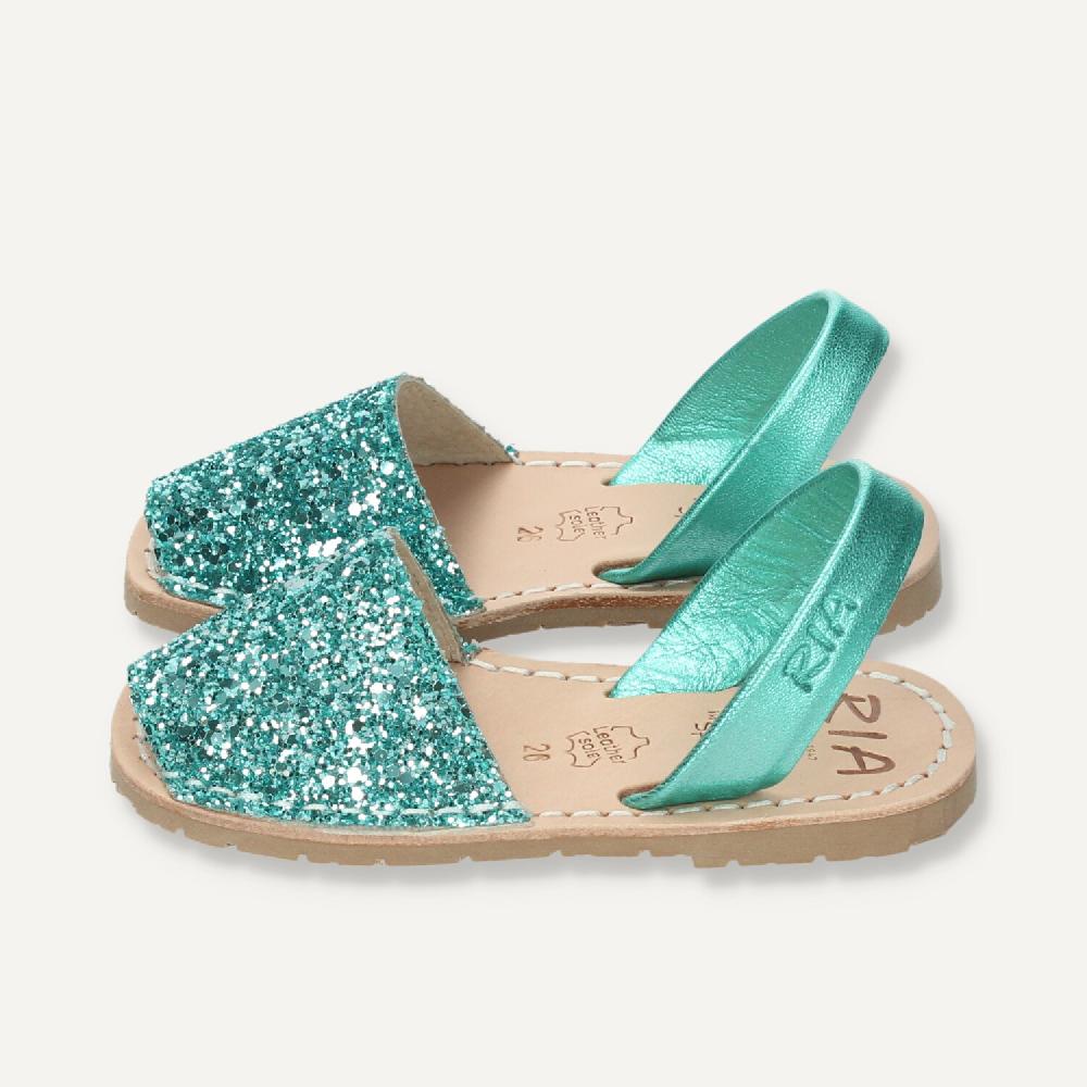Ria Menorca Menorquina Niña Marbella Glitter Jade