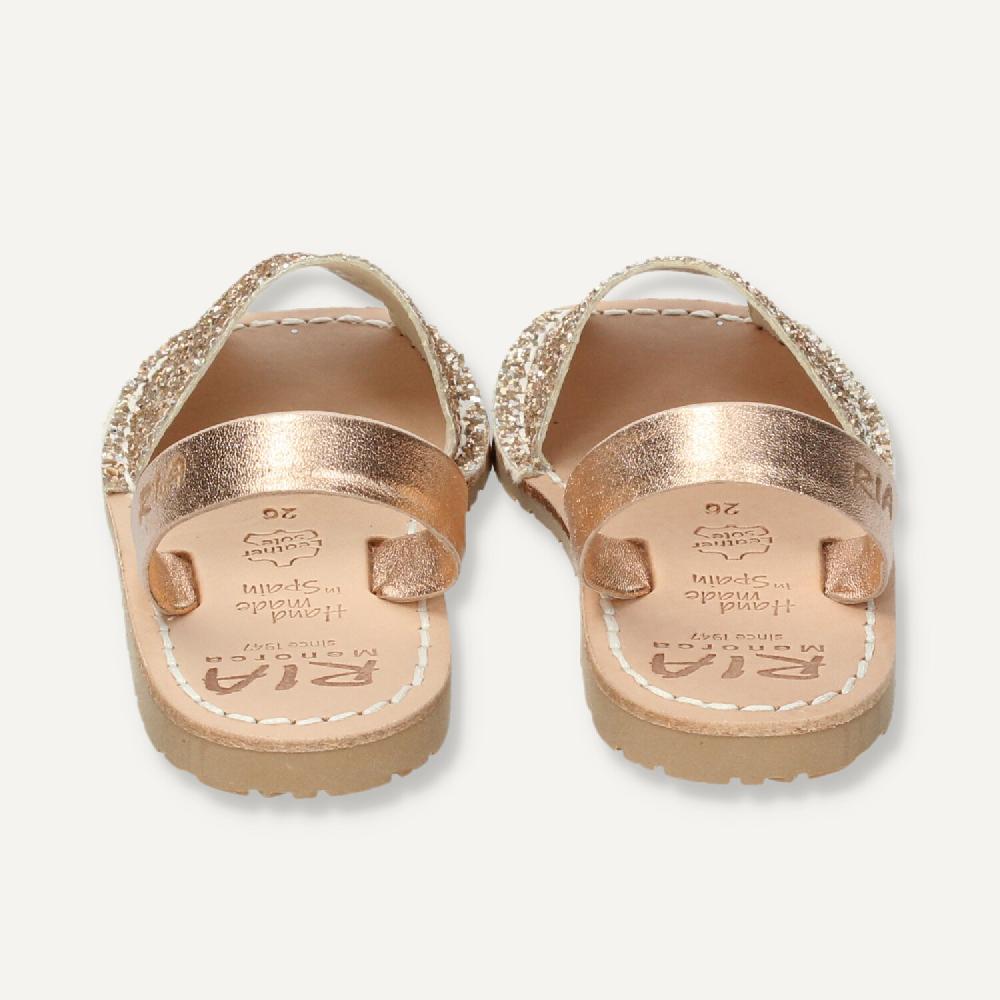 Ria Menorca Menorquina Niña Marbella Glitter Peach