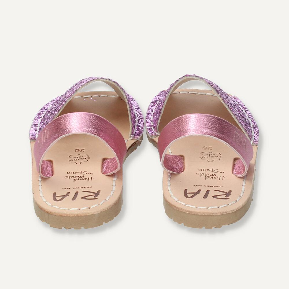 Ria Menorca Menorquina Niña Marbella Glitter Rosa