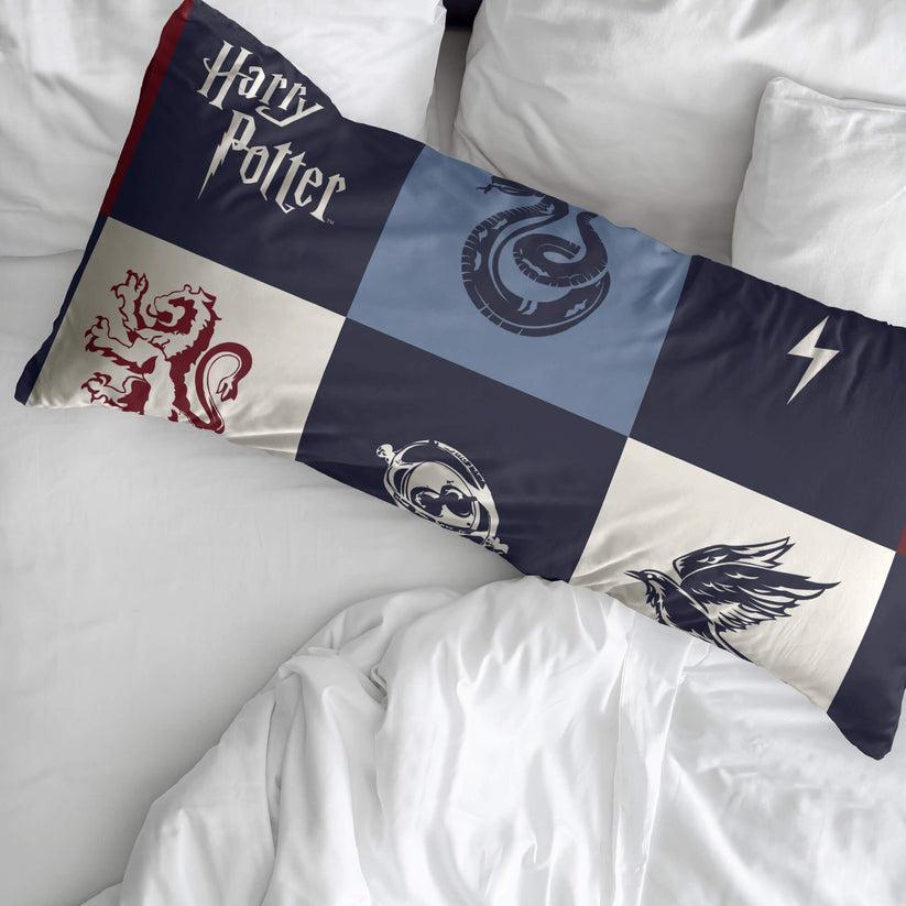 Ripshop Funda De Almohada 100% Algodón Hogwarts Cuadros Azul – Ripshop